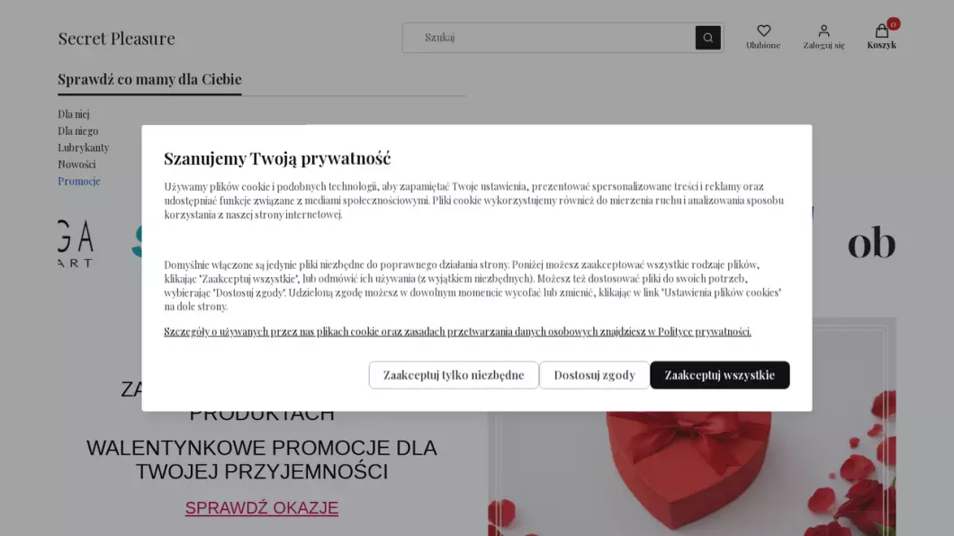 Zrzut ekranu strony